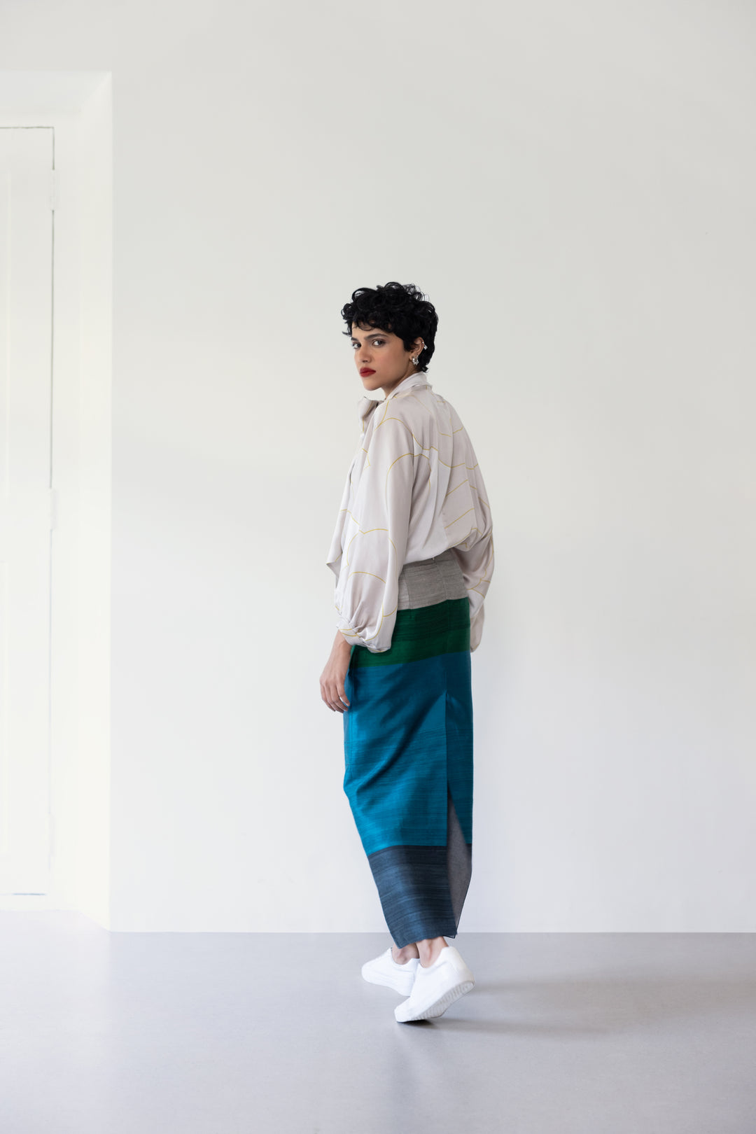 Handwoven Silk Skirt