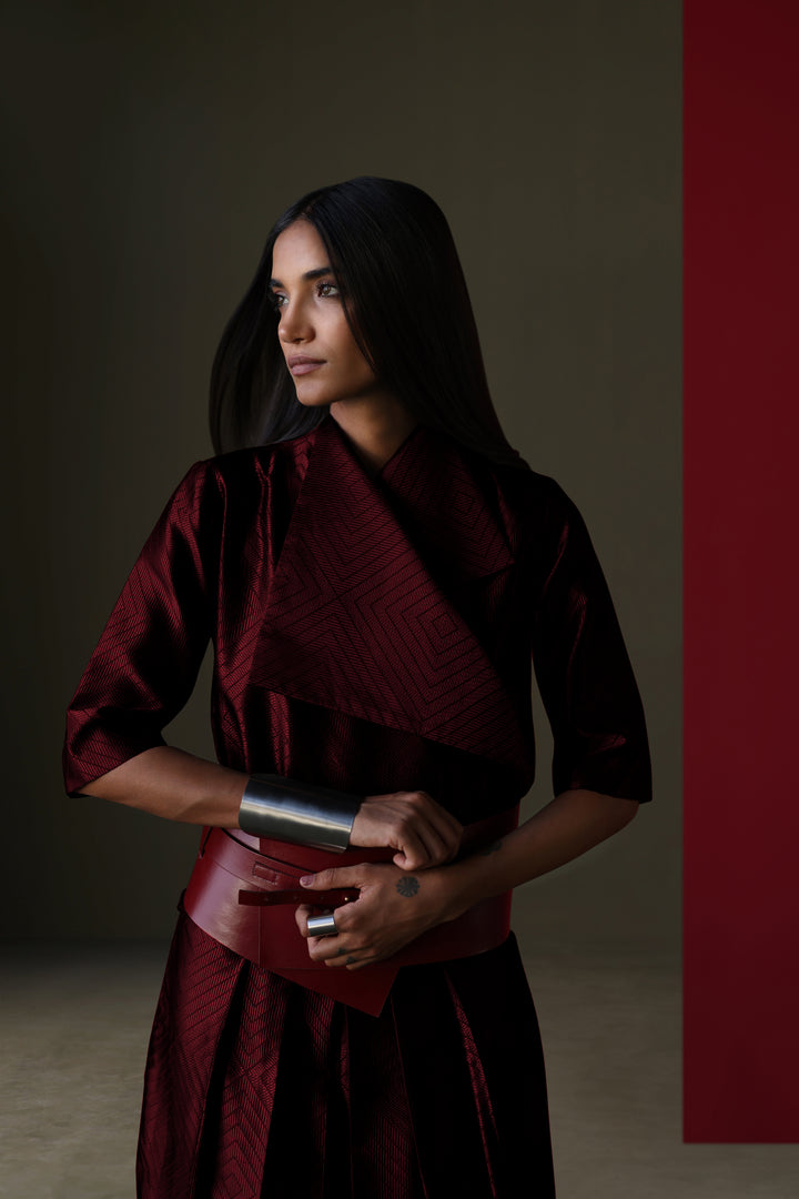 Silk Brocade Palazzo