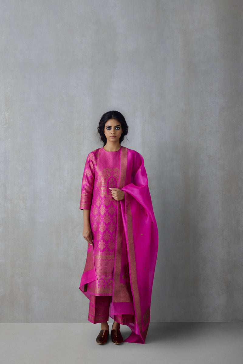 Silk Brocade Dupatta
