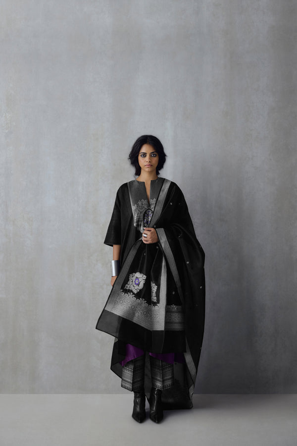 Silk Brocade Dupatta