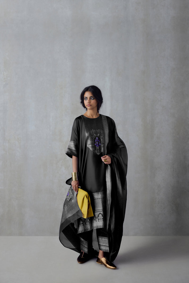 Silk Tunic Set