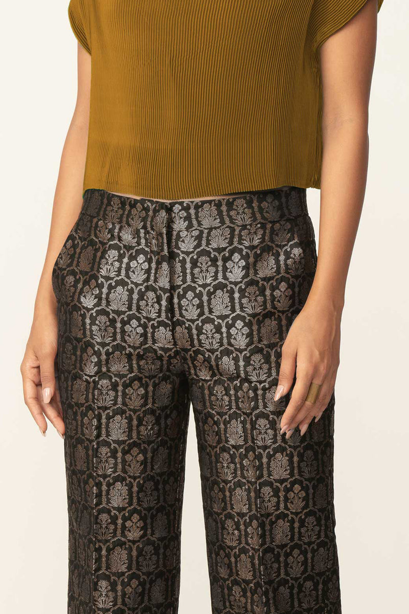 Silk Brocade Culotte