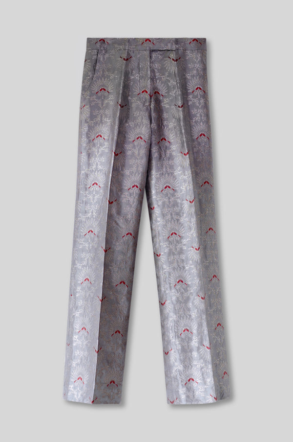 Silk Brocade Trouser