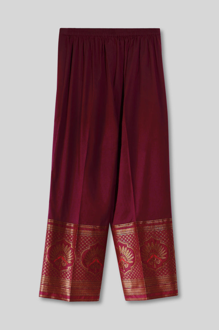 Silk Brocade Kurta Set