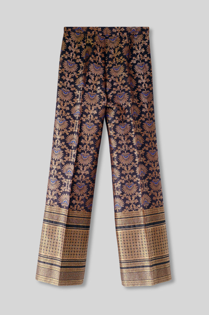 Silk Brocade Trouser