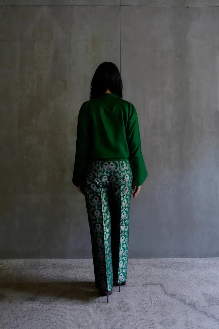 Silk Brocade Culotte