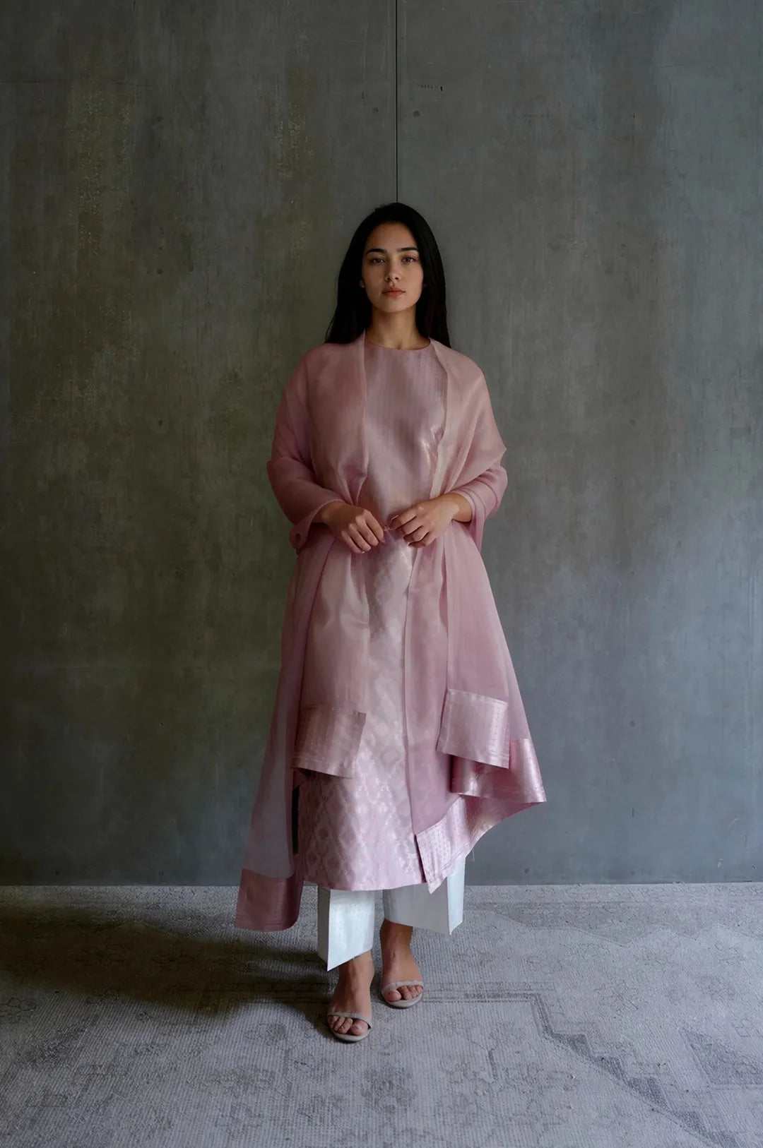 Silk Brocade Kurta