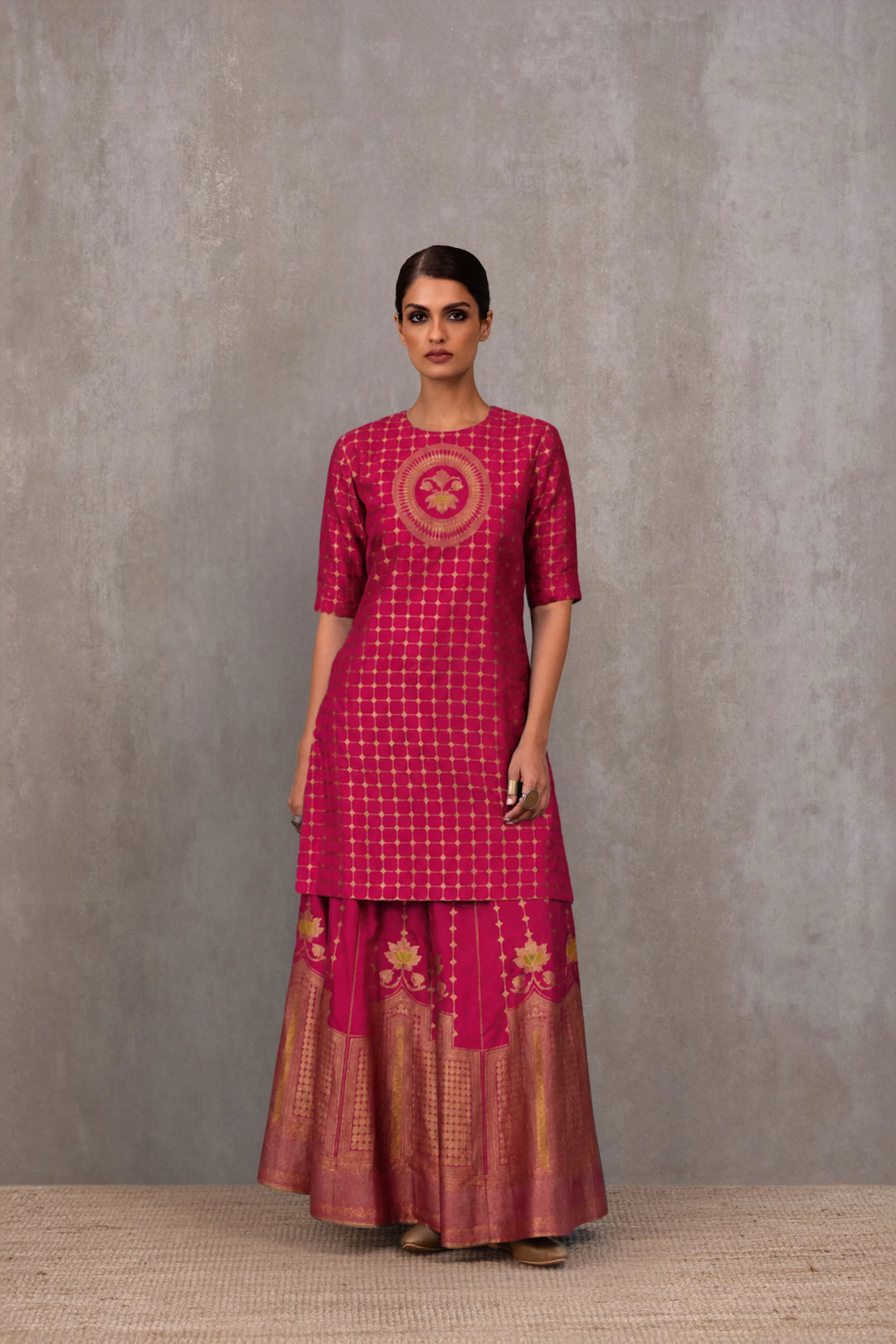 Silk Brocade Kurta
