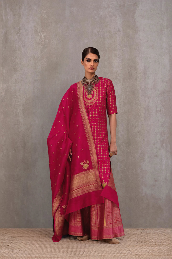 Silk Brocade Kurta