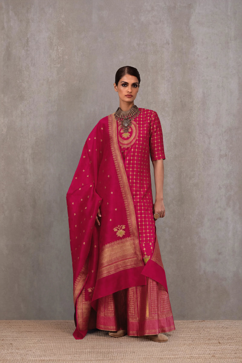 Silk Brocade Kurta