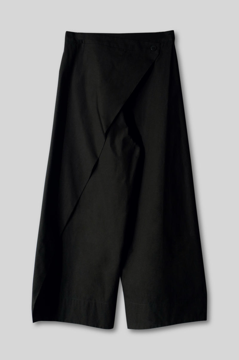 Poplin Wrap Palazzo