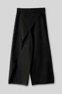 A contemporary wrap palazzo, crafted in poplin - PAYAL KHANDWALA