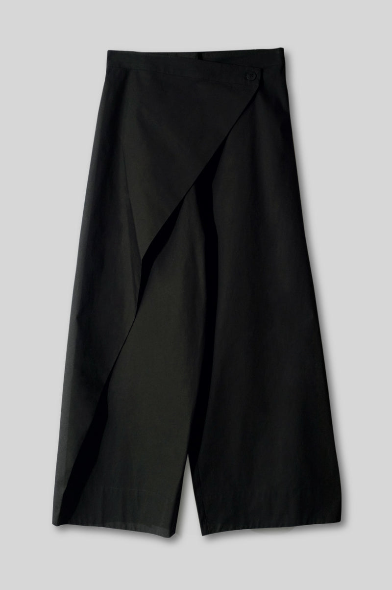 Poplin Wrap Palazzo