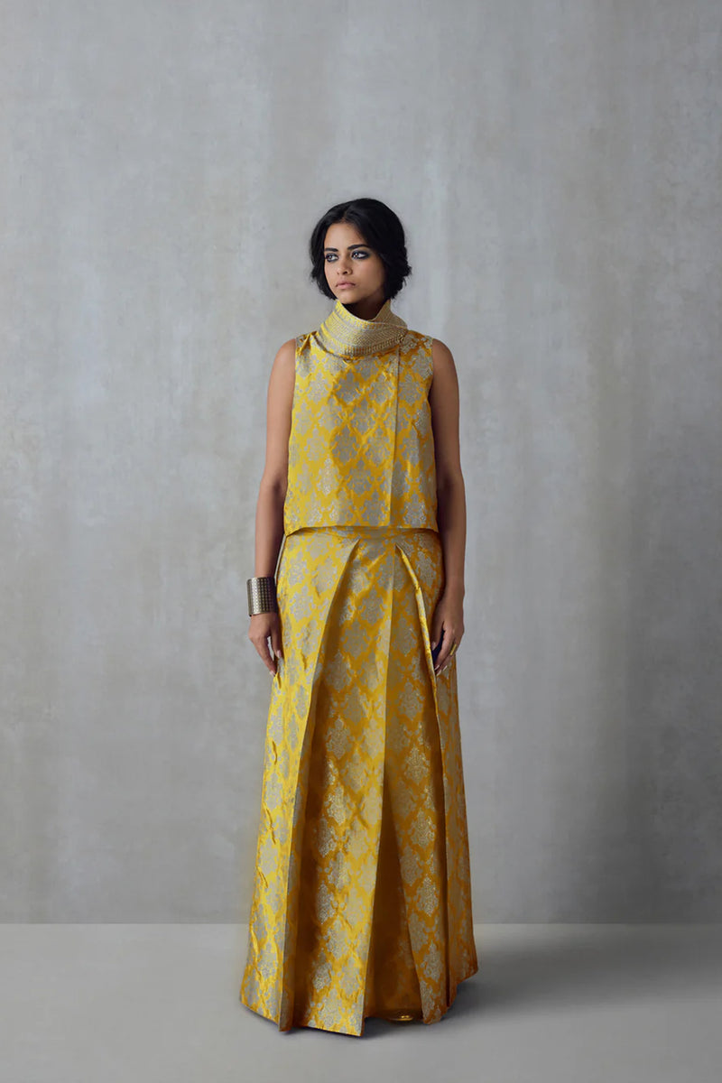 Silk Brocade Waistcoat