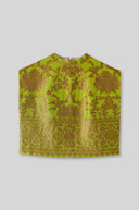 Handwoven Silk Engineered Brocade Top