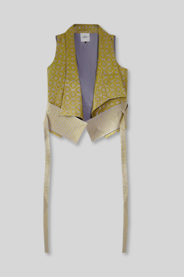 Silk Brocade Waistcoat