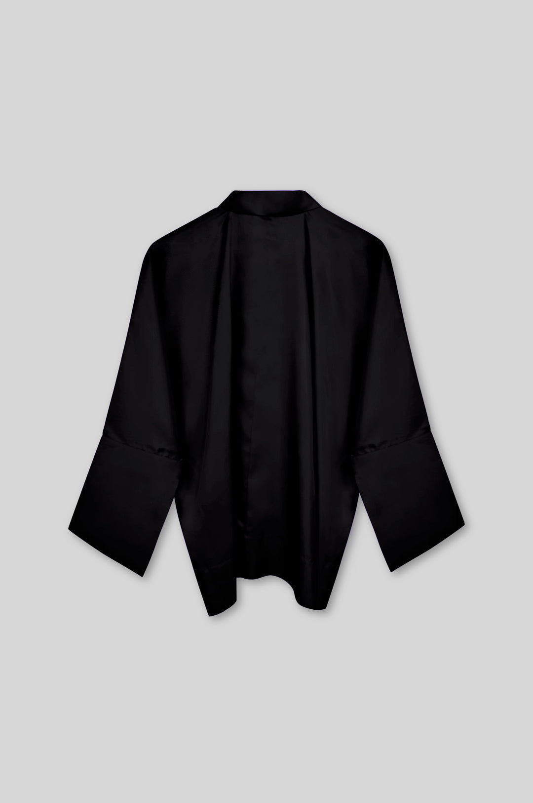 Silk Shirt with Brocade Detail