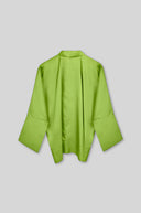 Silk Shirt with Brocade Detail