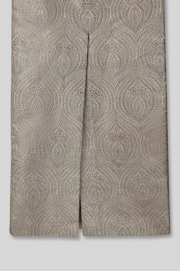Handwoven Silk Brocade Skirt