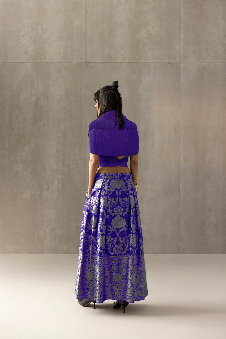 Pleated Origami Wrap