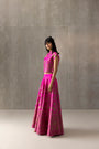 Handwoven Silk Engineered Brocade Top