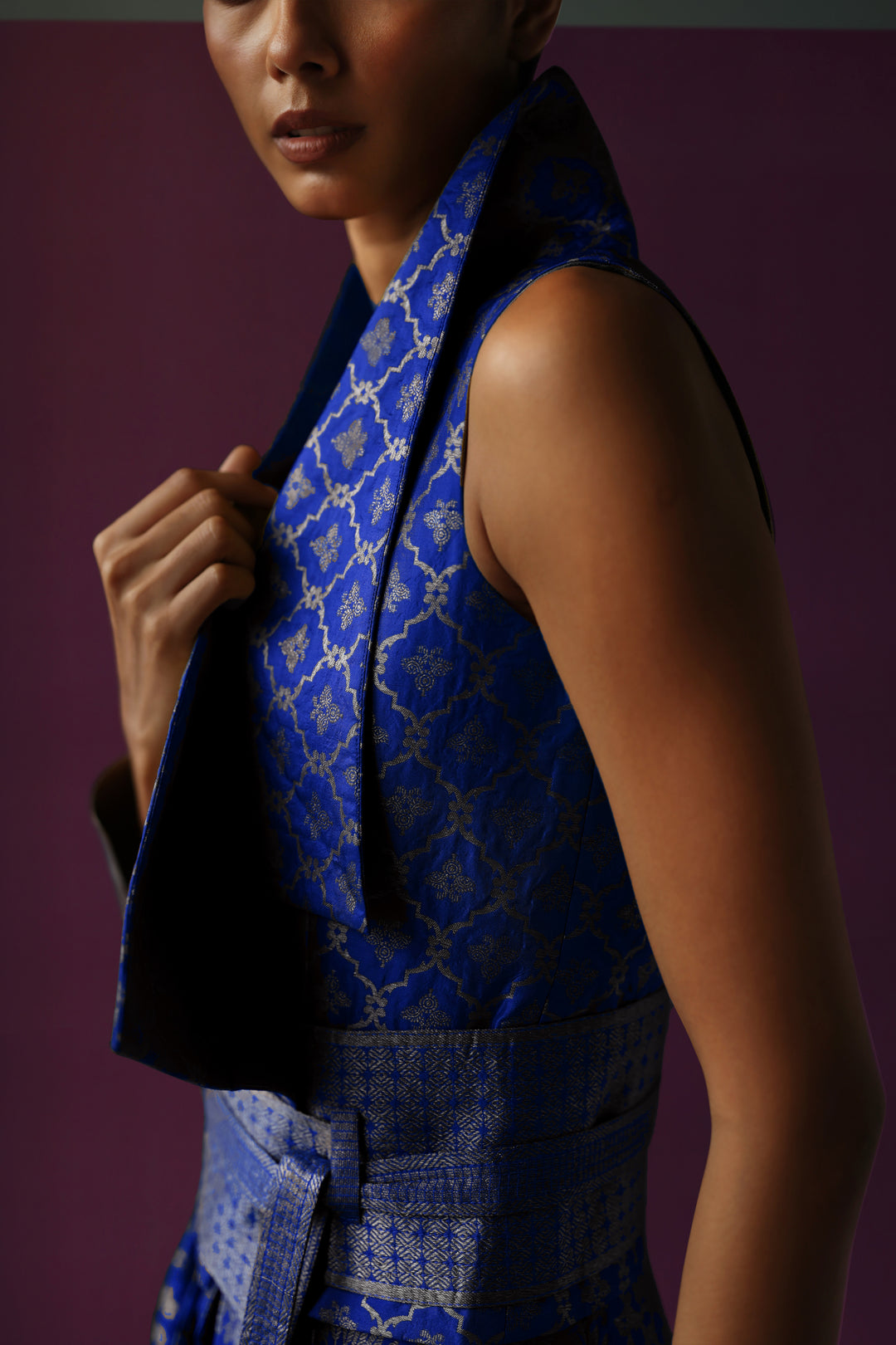 Silk Brocade Waistcoat