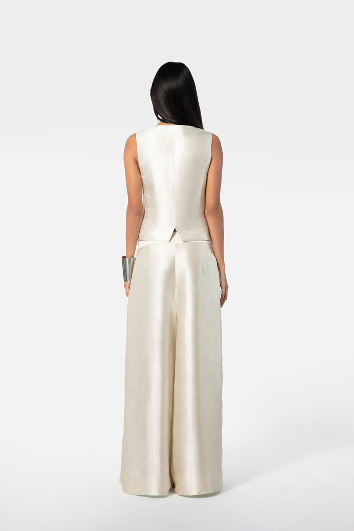 Handwoven Silk Brocade Co-ord Set