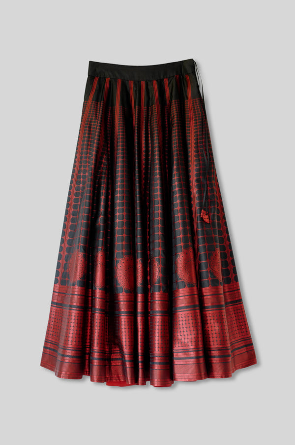 Silk Brocade Skirt