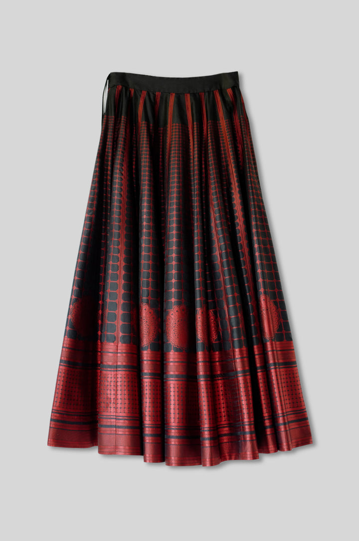Silk Brocade Skirt