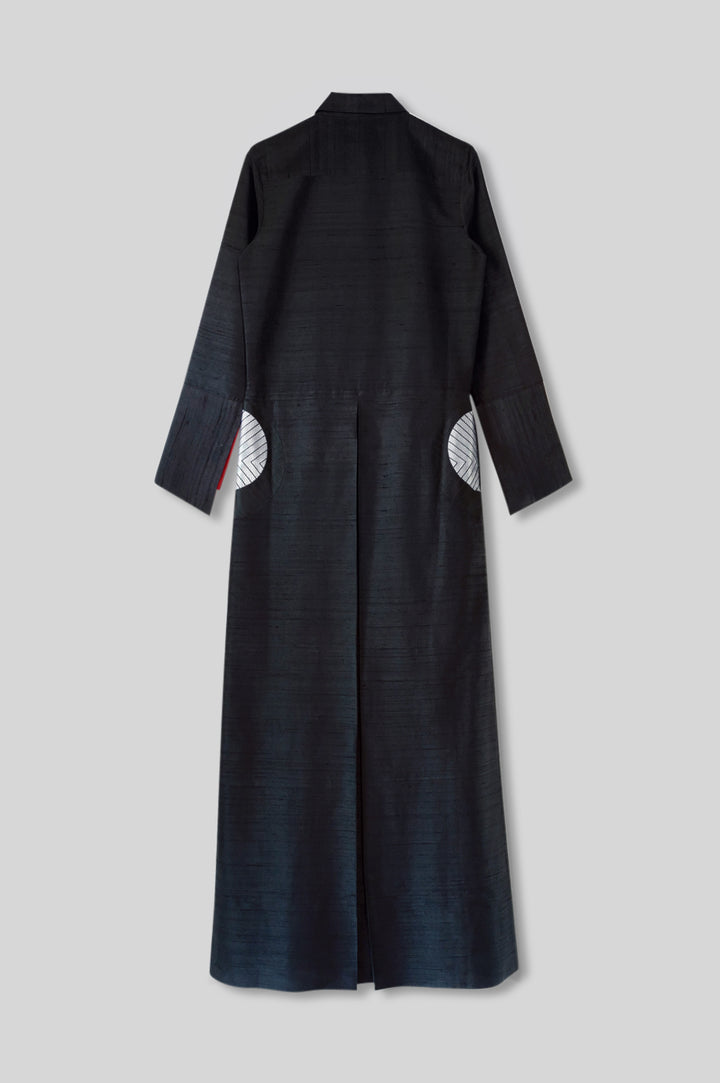 Silk Shirt Dress