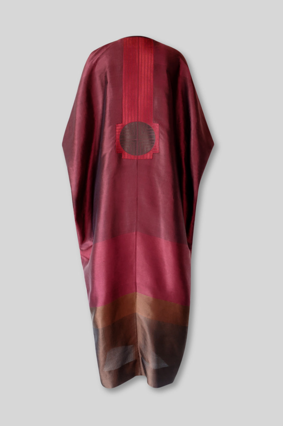 Silk Belted Dress