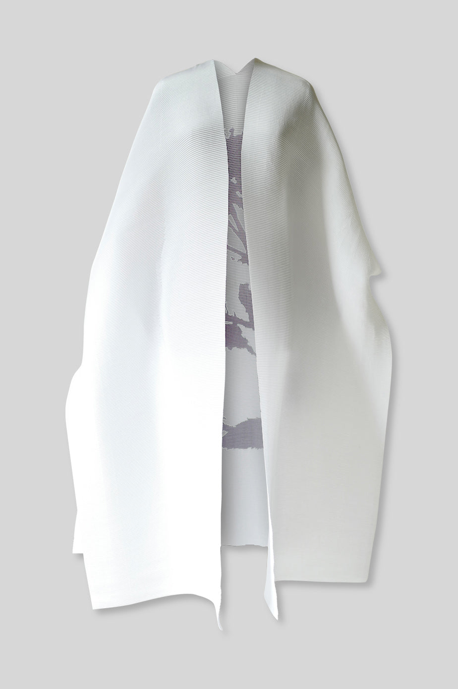 Pleated Kimono Cape