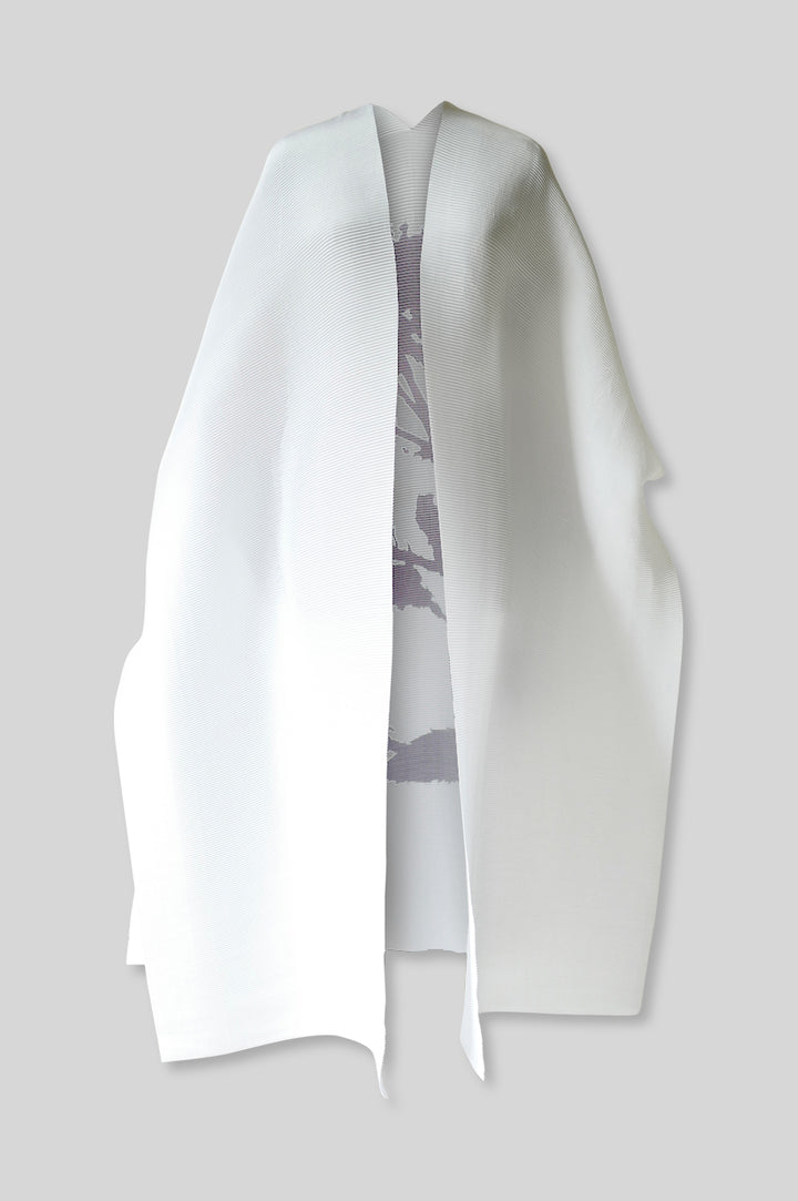 Pleated Kimono Cape