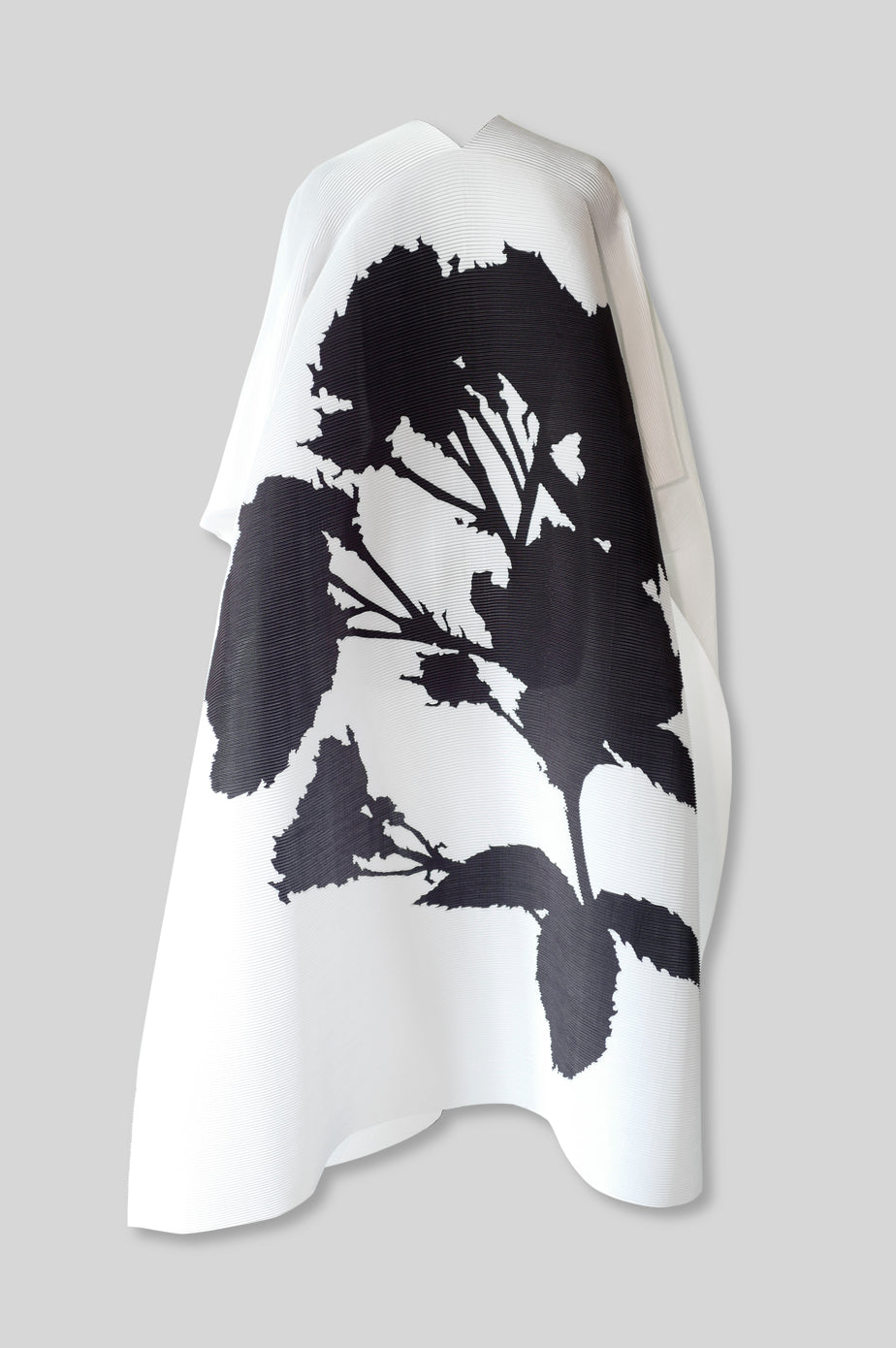 Pleated Kimono Cape