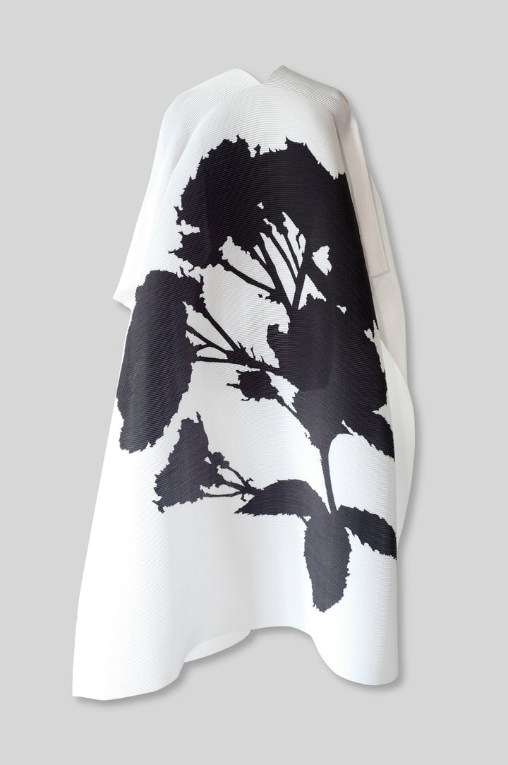 Pleated Kimono Cape
