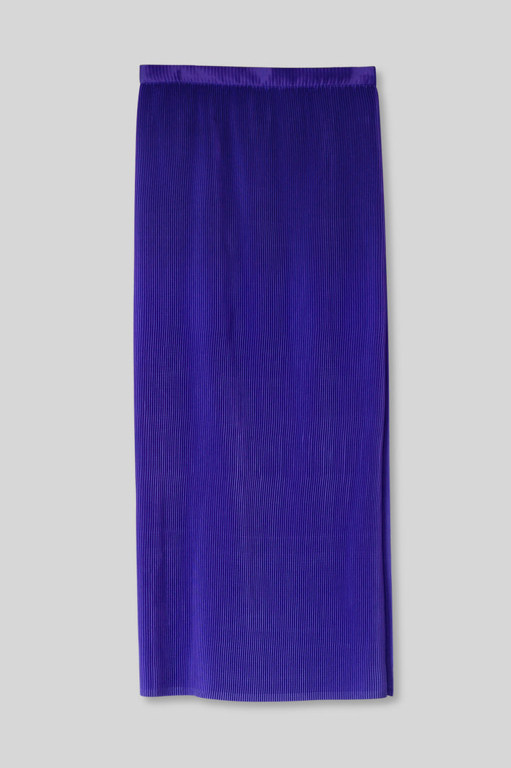 Pleated Wrap Skirt