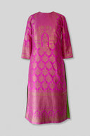 Silk Brocade Kurta Set