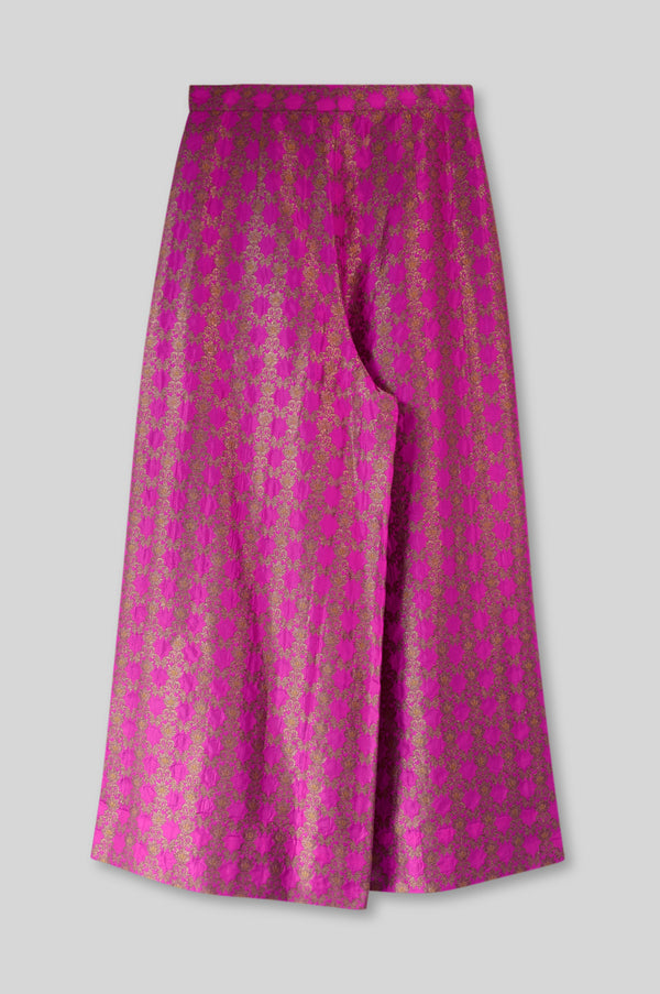 Silk Brocade Palazzo