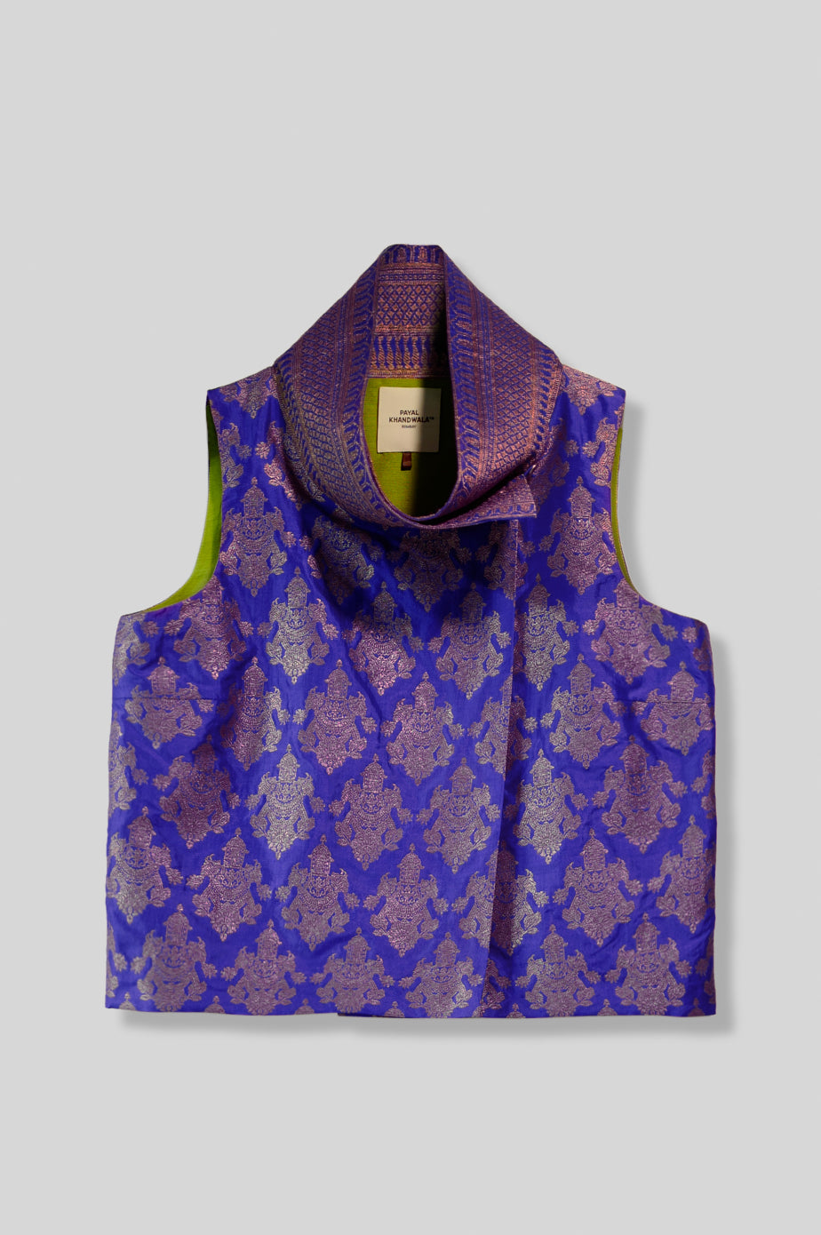 Handwoven Silk Waistcoat