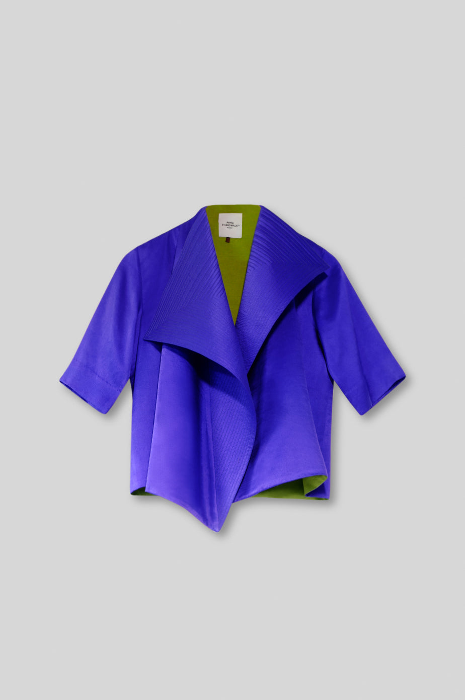 Silk  Cropped Jacket
