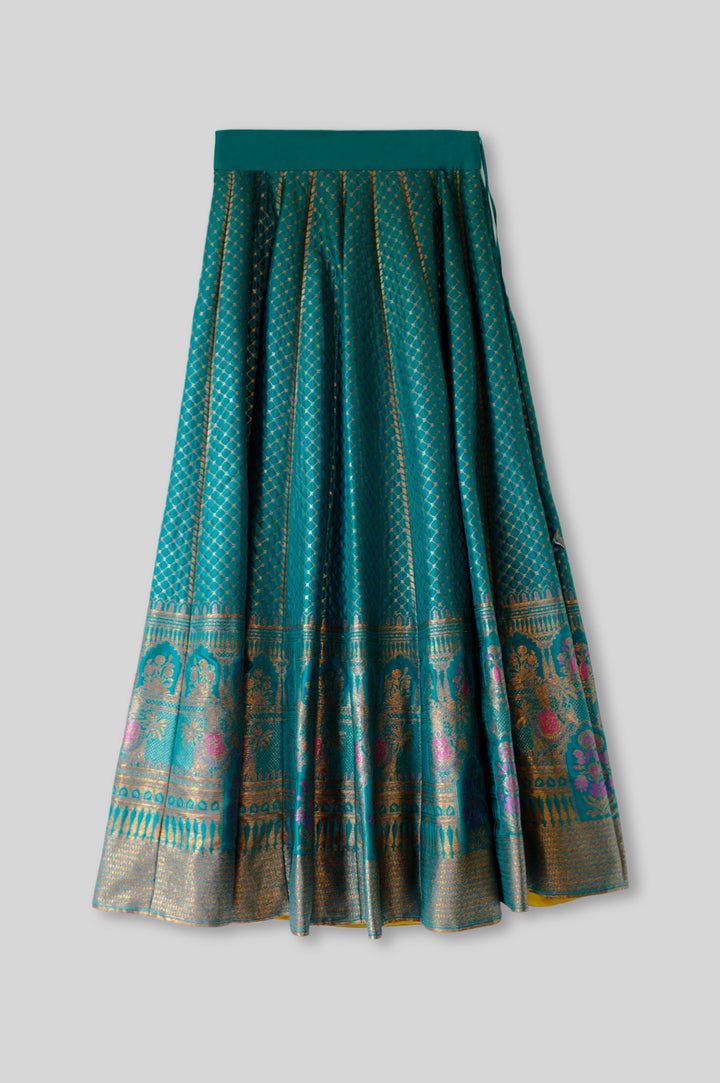 Silk Brocade Lehenga
