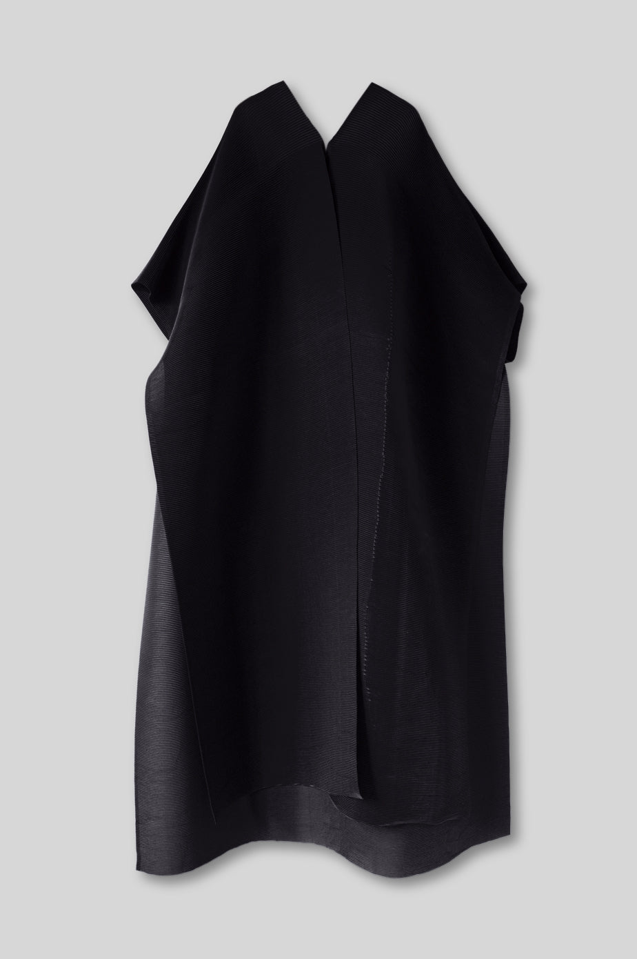Pleated Kimono Cape