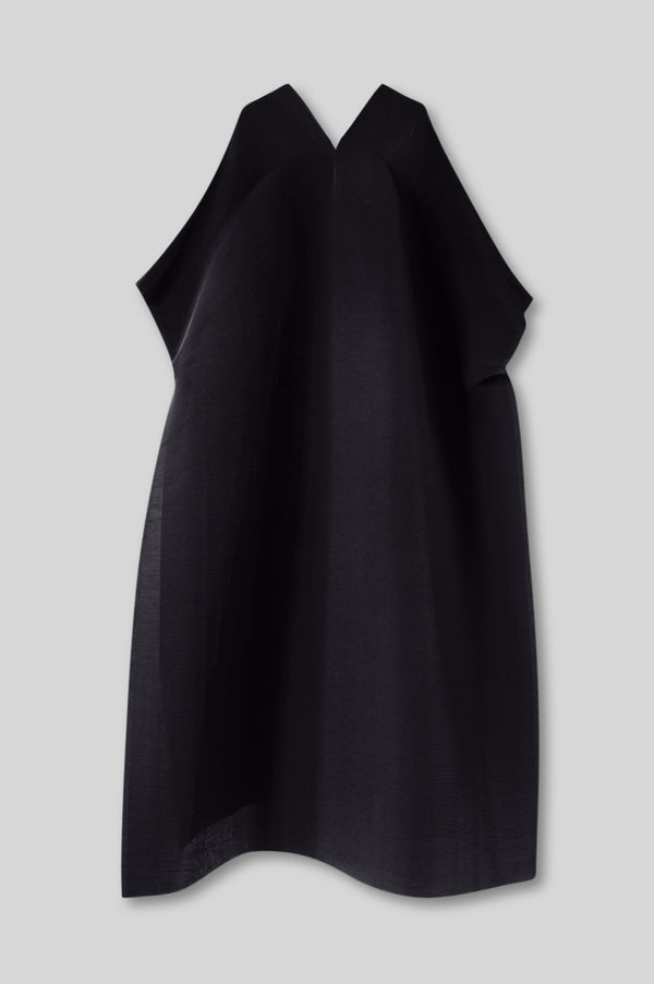 Pleated Kimono Cape