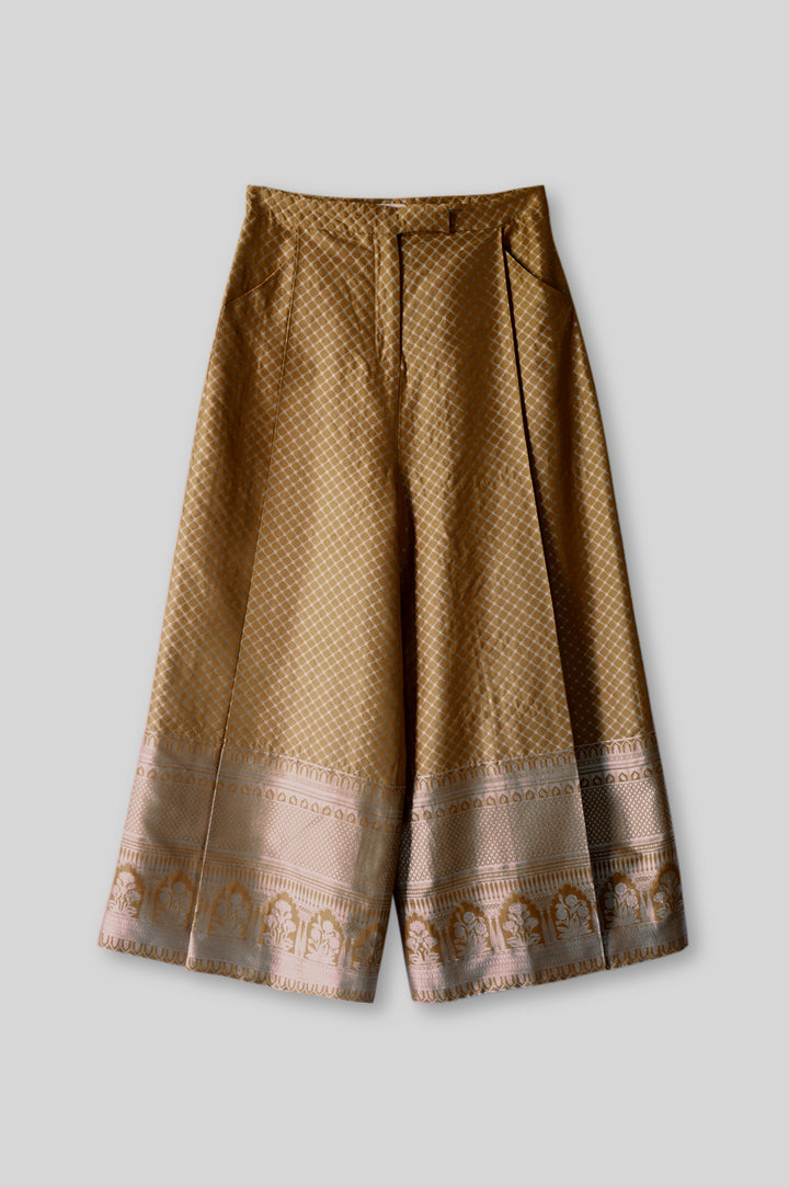 Silk Brocade Palazzo
