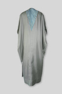 Silk Belted Dress