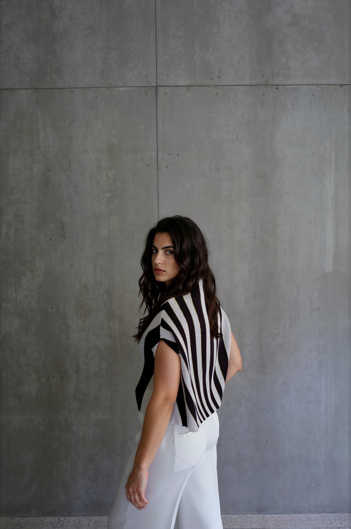 Pleated Box Top