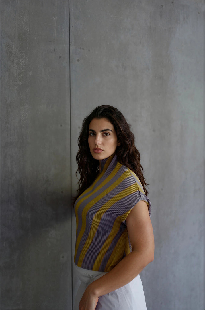 Pleated Box Top