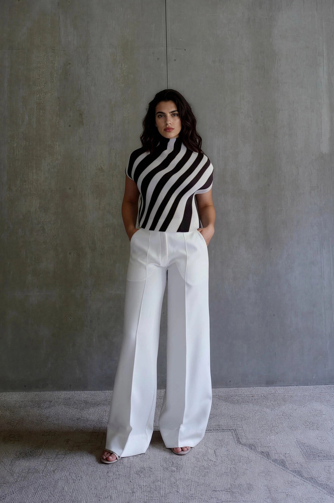 Pleated Box Top