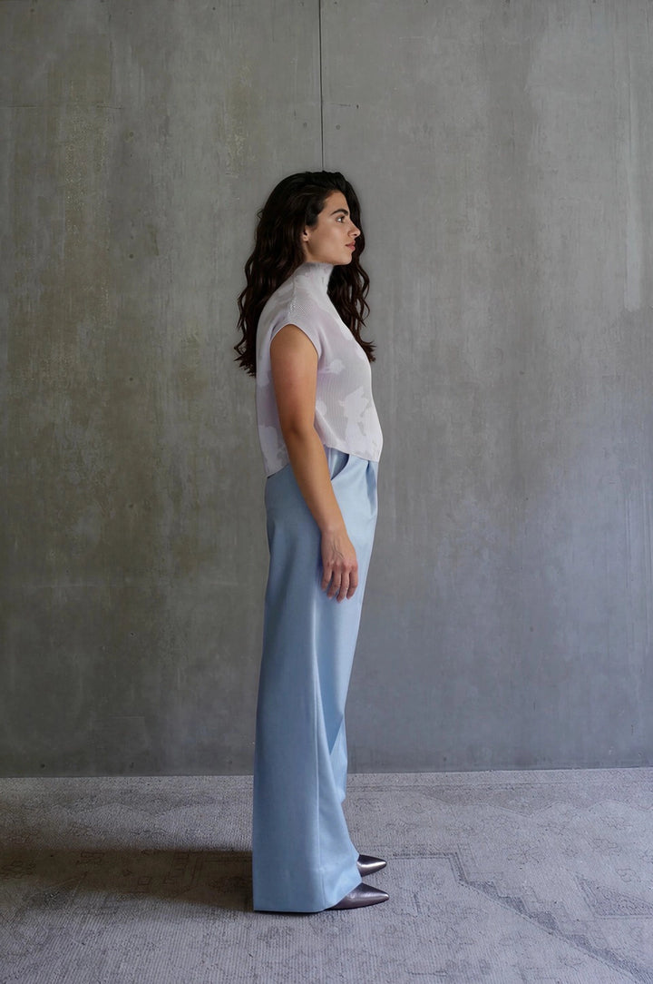Pleated Box Top