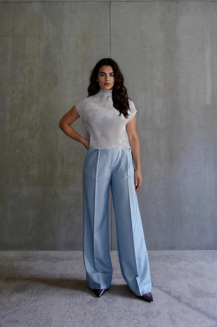 Pleated Box Top
